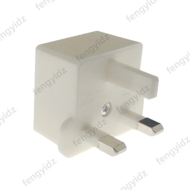 미국/유럽에서 영국으로 여행용 전원 소켓 플러그 어댑터 13A 250V 말레이시아 싱가포르 9624, 01 white