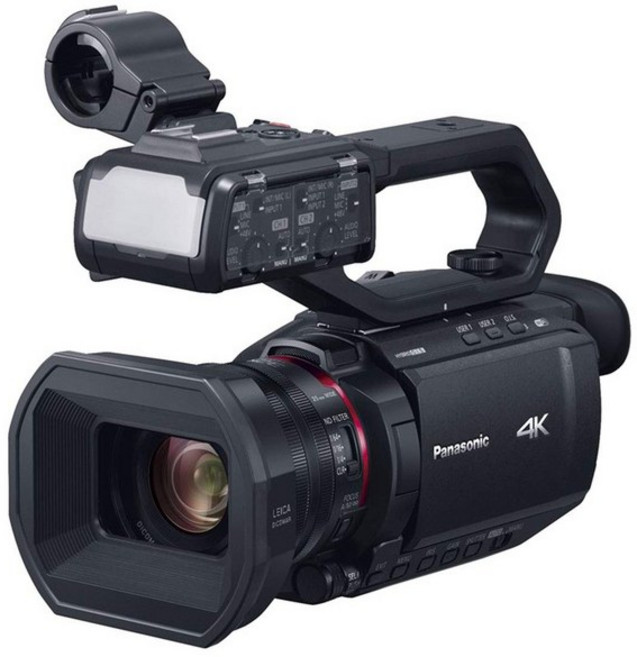 4K X2000 SD HC-X2000-K 파나소닉(Panasonic) 비디오 카메라 더블 슬롯 광학 24배 줌