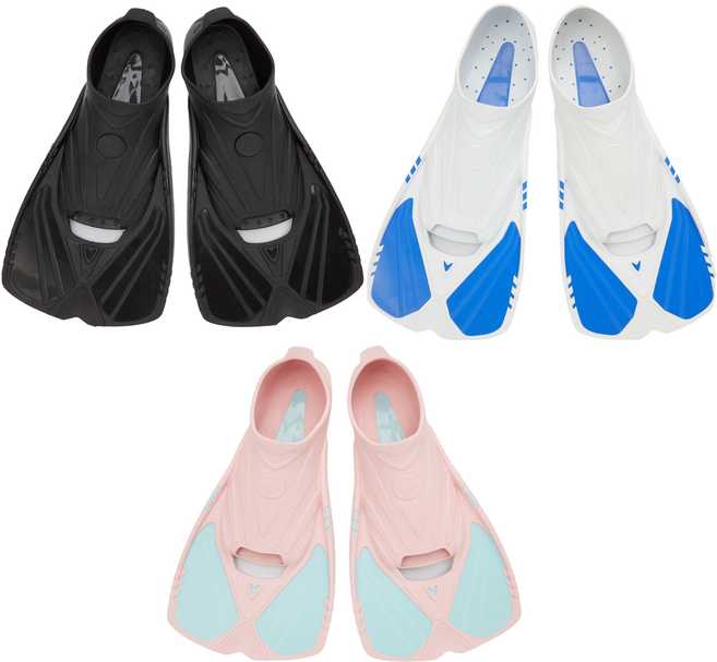 아레나 숏핀 남 녀 공용 오리발 (3색상) 수영 용품 2001 부평점 A3AC1AF03A, 285, 블랙