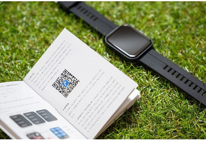 에스티프로stpro 스마트워치 전화통화 스마트시계 초등학생워치 만보기 오미크론증상체크, 블루투스, 43mm, 아스트로블랙