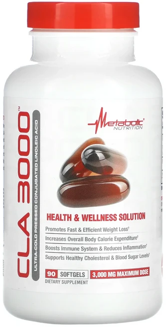 절실히 몸관리가필요한시기 Metabolic Nutrition CLA 3000 소프트젤 90정(소프트젤 1정당 1000mg) 프리미엄할인상품입니다, MetabolicNutritionCLA3000소프트젤9, 1개 - 쿠팡