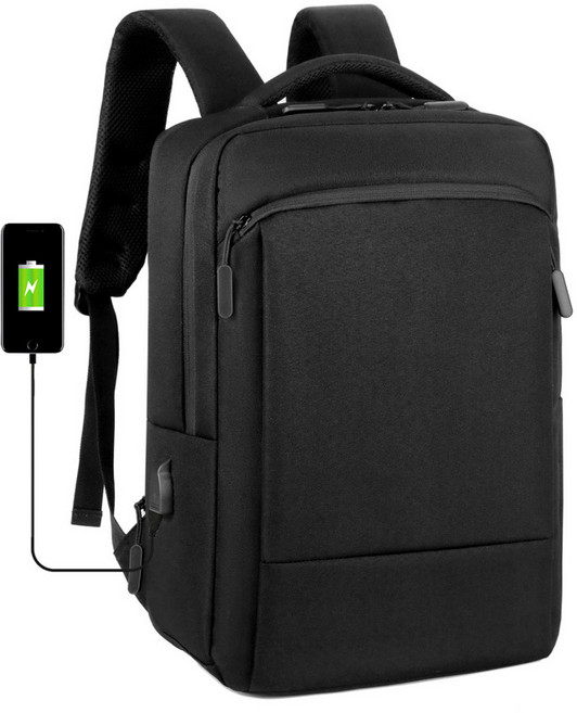 리치모리 넉넉한 수납 토트백 Business 노트북 백팩 남성백팩 USB충전백팩 확장형 남자백팩
