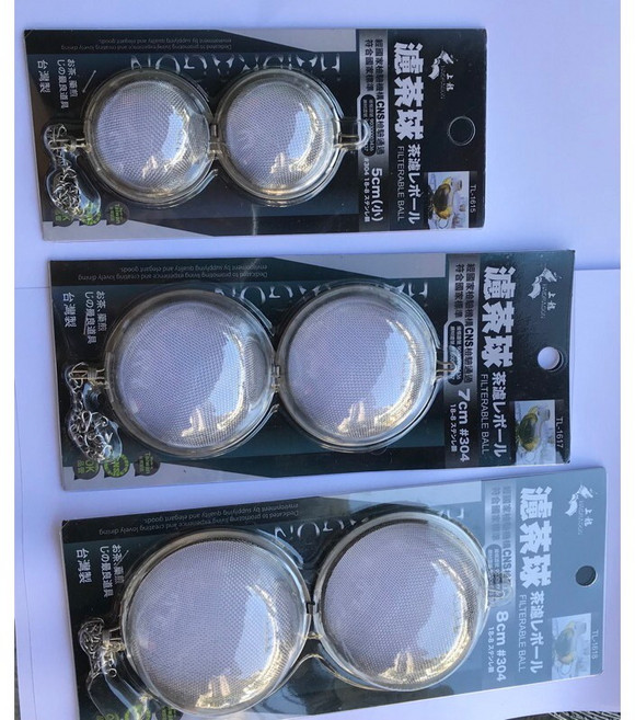 元山五金 台灣製 上龍濾茶球 #304 (18-8) 濾茶球5-8cm 不鏽鋼茶濾網 CNS檢驗, 1個, 5cm(TL-1615)