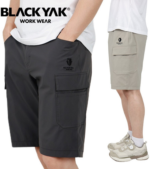 블랙야크 카고쇼츠 스트레치 데일리 여름 반바지