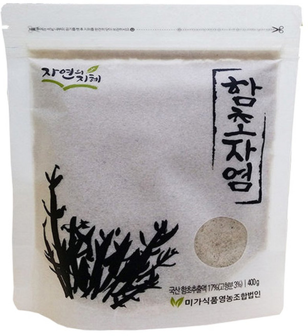 미가식품 함초자염 400g 자연의지혜 함초 자염