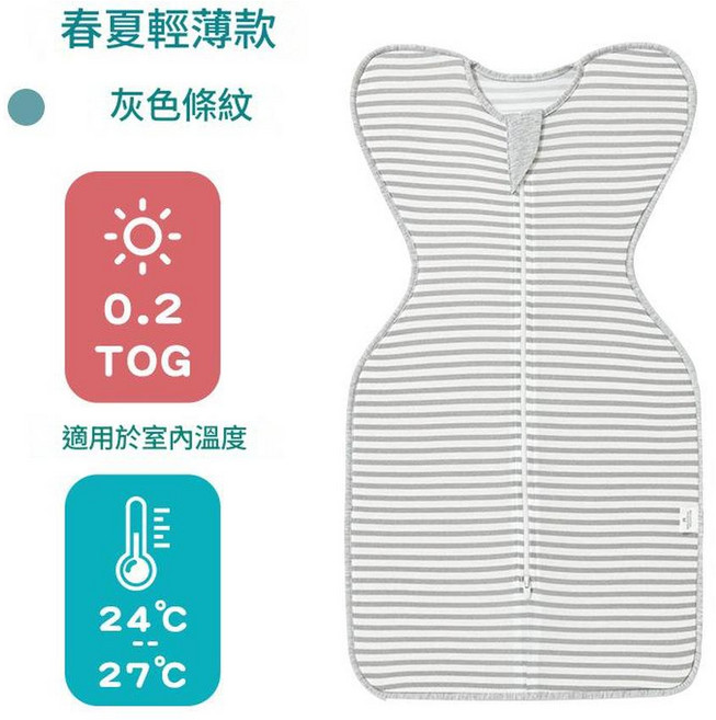 Lov 新生嬰兒夏季睡袋 竹纖維防踢被 0.2 TOG