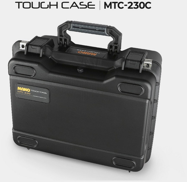 MANO 공구함 하드케이스 MTC-230C 공구박스 툴박스 IP67 방수 방진, 1개