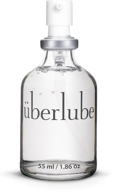 우버루브 실리콘 윤활제 57ml 무향 오래지속, 1.86oz (1개입)