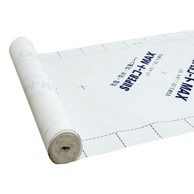 투습방수지 1Mx50M(1롤) 투습성 방수시트 Super coat max, 1개