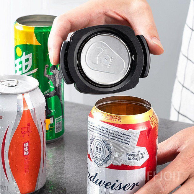 KIFFJOIT 쉽게따는 캔 오프너, 캔 오프너 (1+1 2개)