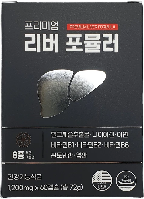 프리미엄 리버케어 포뮬러, 1개, 60정 - 쿠팡