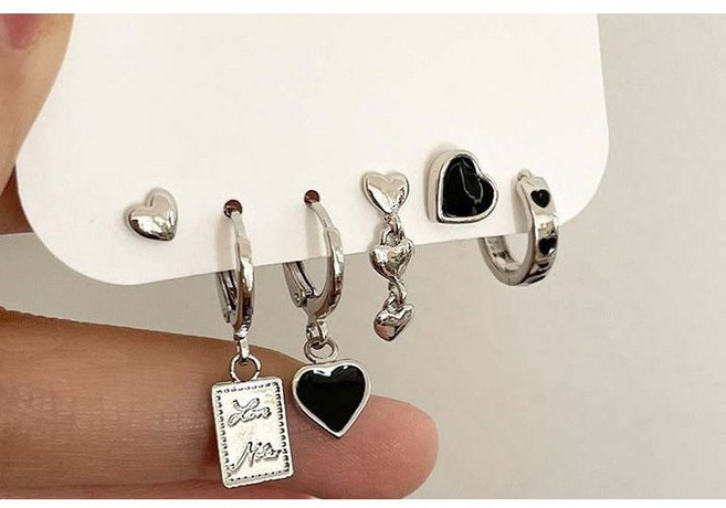 태쓰 데일리 한달귀걸이 20개 골드실버