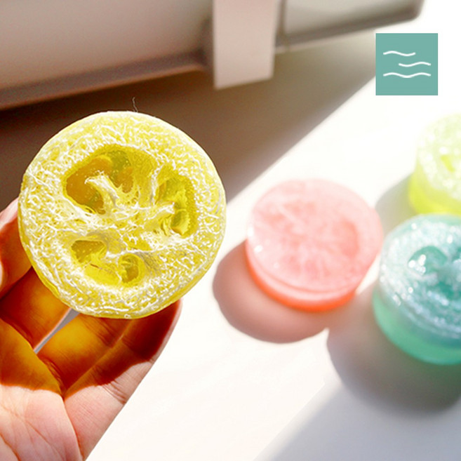 마타바 제로웨이스트 천연수세미 발꿈치바 비누만들기 KIT 1인용, 초록