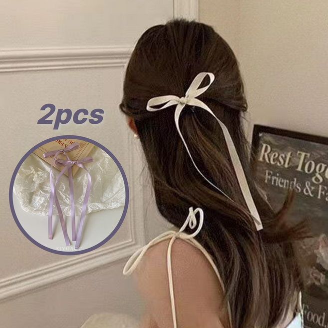 [1+1] 디어썸 여리여리 발레코어 리본핀 여아 롱타입