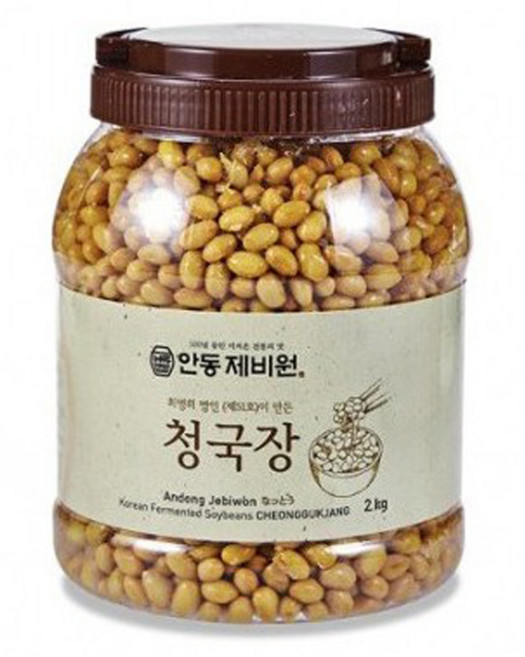 [전통식품] 안동제비원 식품명인 전통청국장 2kg, 1개