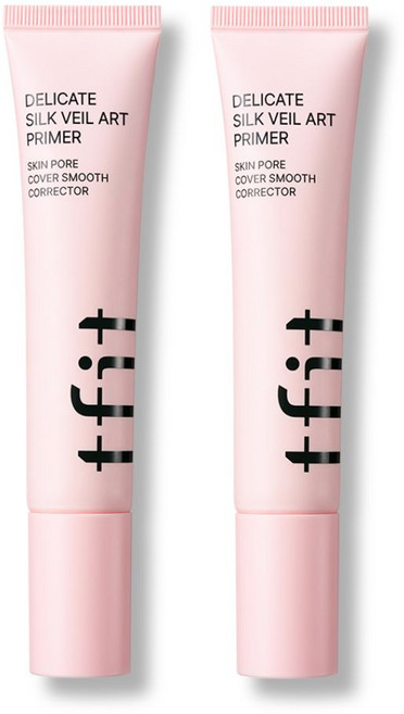 TFIT 티핏 델리케이트 실크 베일 아트 프라이머 모공 블러링 프라이머 30ml, 2개