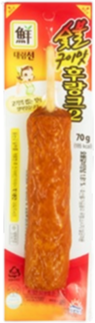 대림선 숯불구이맛 후랑크2 핫바, 70g, 28개