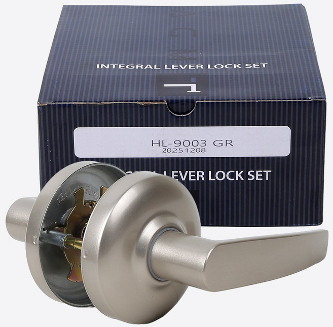 (락이록이) 100% 국산 AGMT 현관문 방화문손잡이 (통로형 상자없음), 고객직접설치, TL-9003 GR