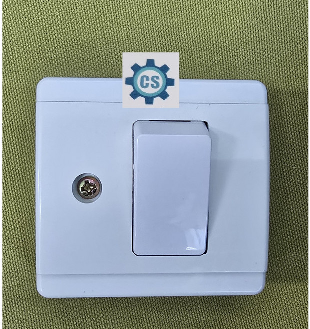 국산 1구 스위치 노출형 텀블러 똑딱이 사각스위치, 3개