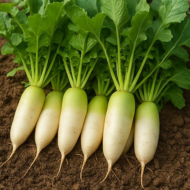 국내산 햇 무 흙무, 1개, 20kg (8-11개)