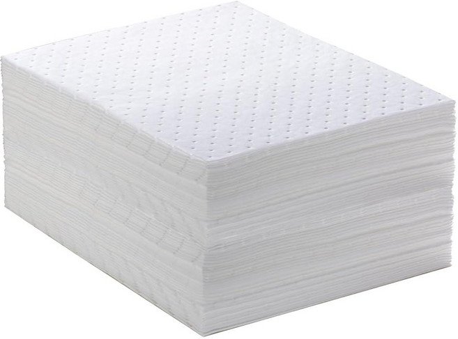 CenpRoz Spill 흡수성 패드 38.1 x 50.8cm(15 20인치) 고중량 오일 흡수 매트 화이트 헤비 웨이트 전용 매트 (30개), 30PCS