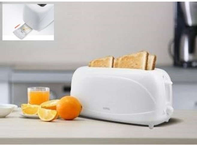 4구 팝업 롱토스터기 와이드 7단 조절 간편청소, 4구롱토스터기