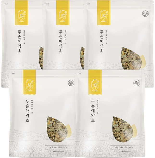 두손애약초 말린 그라비올라 차 건조 그라비올라잎 300g, 5개