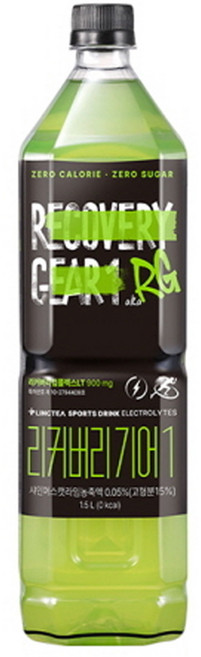 링티 리커버리 기어1 샤인머스캣라임맛, 12개, 1.5L