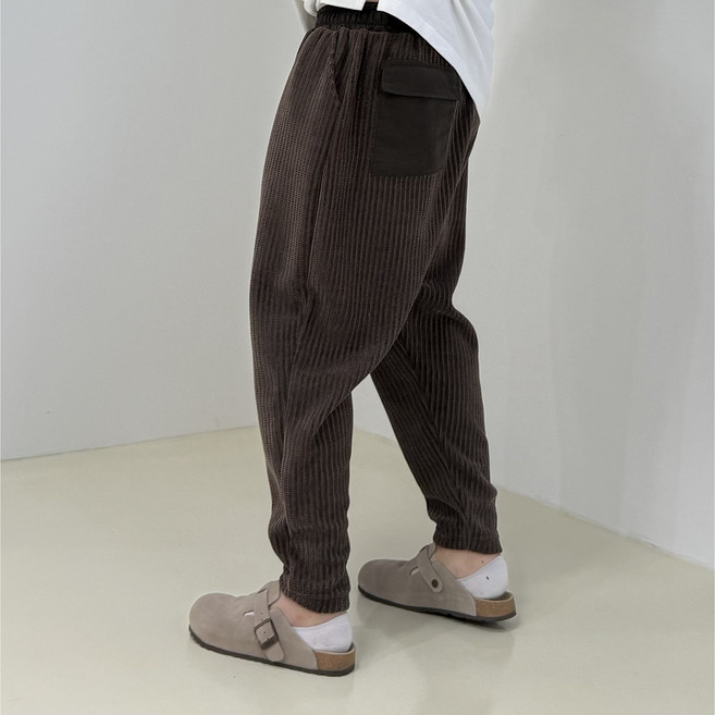 어썸블랑 S/S 벌룬핏 봄여름 얇은 니트 항아리 배기팬츠 6컬러