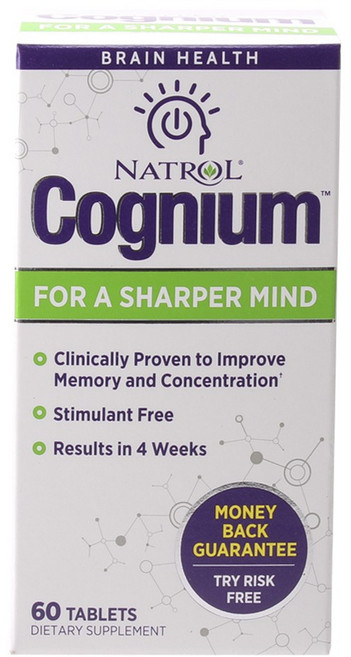 NATROL 納妥 Cognium補充錠, 60顆, 1罐