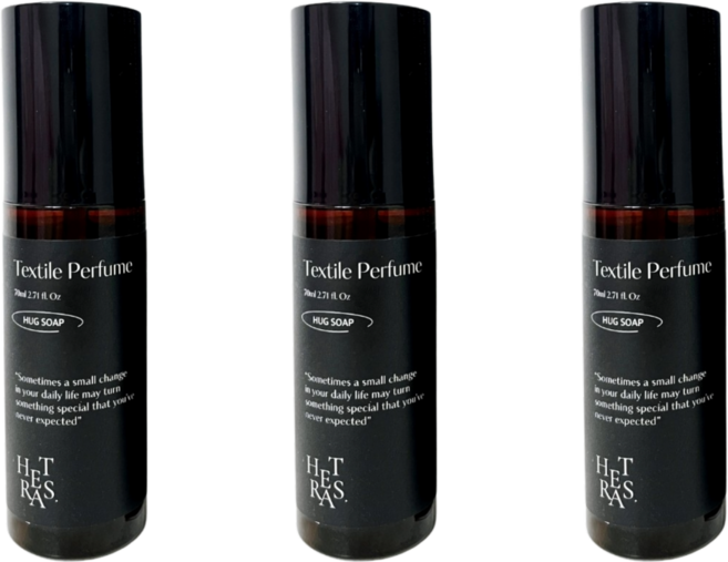 헤트라스 섬유향수 허그솝 샘플 증정 [구성확인], 3개, 70ml