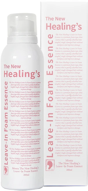 모에타 더 뉴 힐링스 리브인 폼에센스 200ml 폼트리트먼트 거품 무스, 1개 - 쿠팡