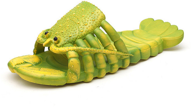 특이한슬리퍼 가재 랍스터 웃긴 슬리퍼