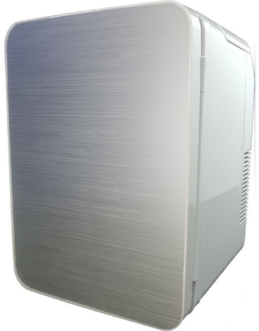 Thecar 10L 鏡面冷暖小冰箱, 銀色