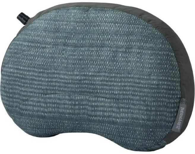 써머레스트 캠핑 여행용 에어 헤드 팽창식 쿠션 베개 옐로우, Original Storage Bag, Regular - 11 x 15.5 Inches, Blue Woven