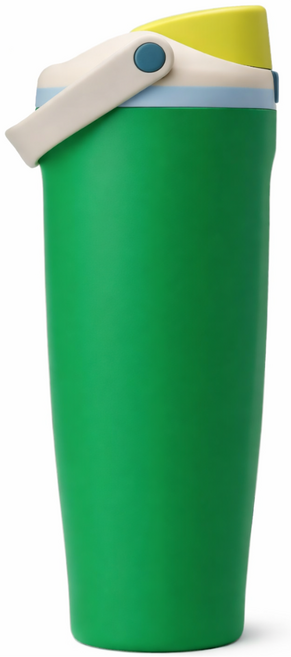오왈라 FreeSip Sway 40oz 단열 보냉병, 1개, 1.182L, Putting Green
