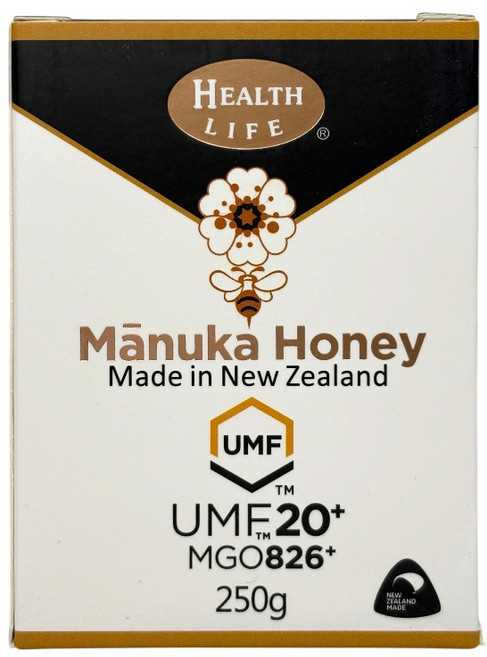 Health Life 麥蘆卡蜂蜜 UMF 20+ MGO 826+, 250g, 2個