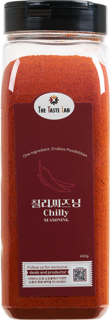 더테이스트랩 칠리 파우더 시즈닝, 1개, 450g