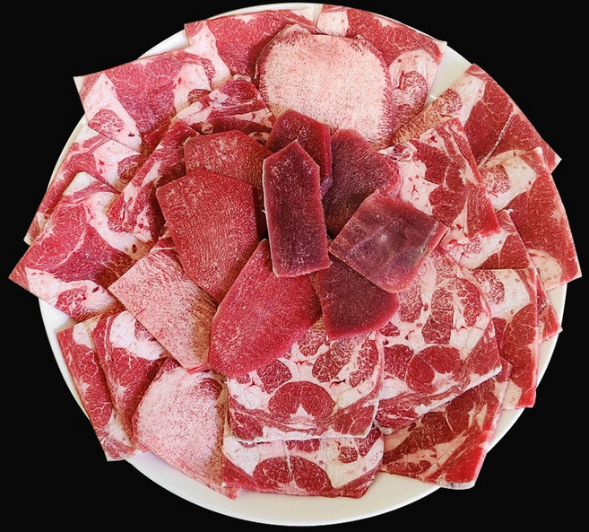 한우 거세 손질 우설 500g 소혀 특수부위 수육 구이 소고기 고급음식 야끼니꾸 구이 수육, 1개