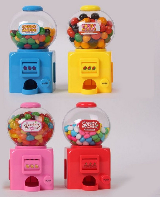 캔디머신 럭키스윗 스몰사이즈 슬롯머신, 블루, 선택안함