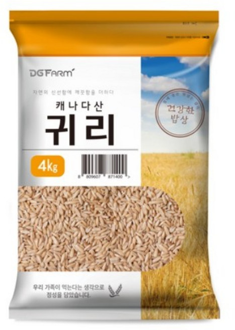 대구농산 귀리쌀, 4kg, 3개
