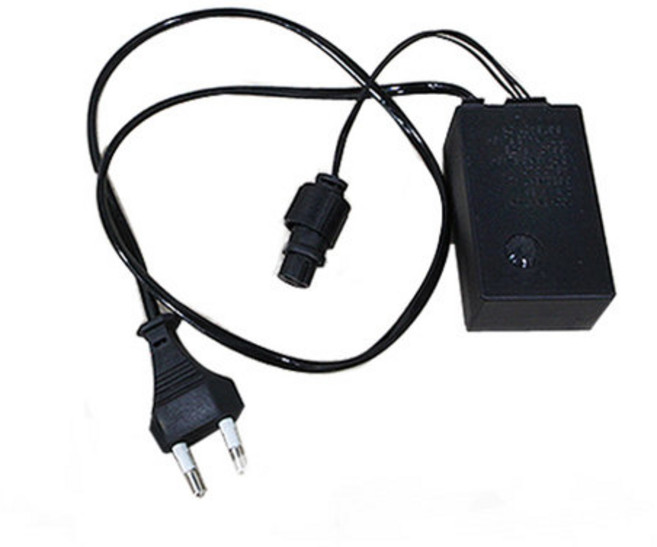 아리조명 전용 트리전구용 전원코드, 1개, 검정색