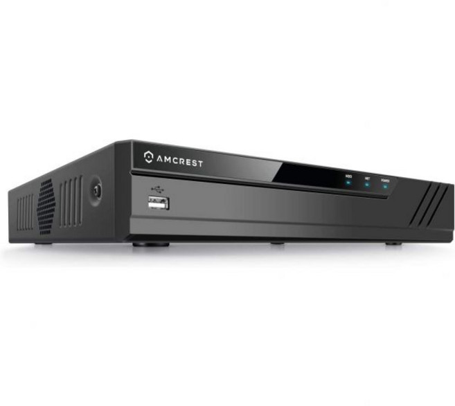 암크레스트 NV4108EHS 4K 8채널 POE NVR 1080p3MP4MP5MP6MP8MP4K 네트워크 비디오 레코더 최대 8대 8MP4K IP 카메라 지원 PoE 6TB H, REP-NV4108E-HS