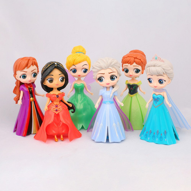 캐보트 클립 마론 공주 인형 피규어 옷 갈아입히기 베이비돌 미니돌 세트 여아 아기 장난감 마론인형, [옵션3] 클립인형2 12cm 클립 마론 인형 피규어, 1개