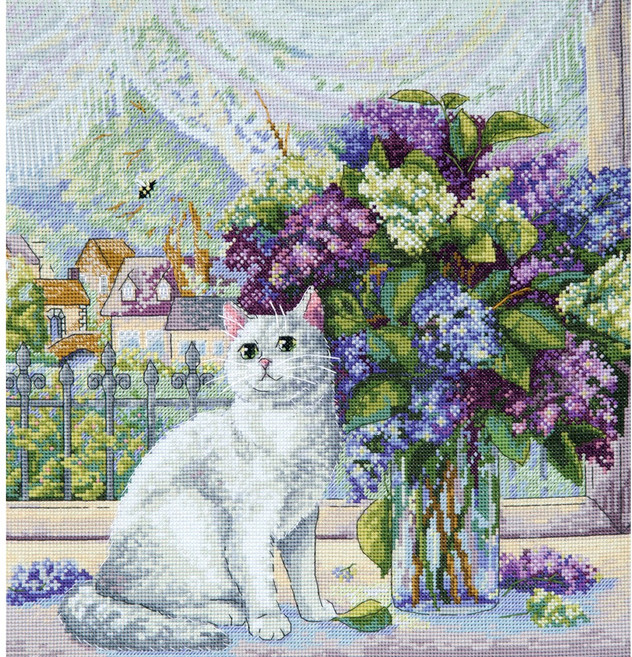 외국 십자수패키지 Merejka/Spring Mood-K-109, 1개