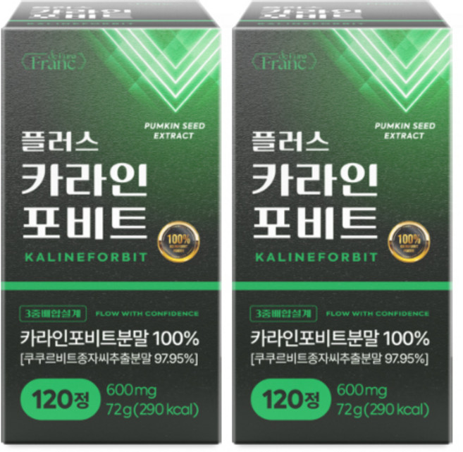 [정품] Plus 카라인포비트 정 중년남성 활력, 2개, 120정