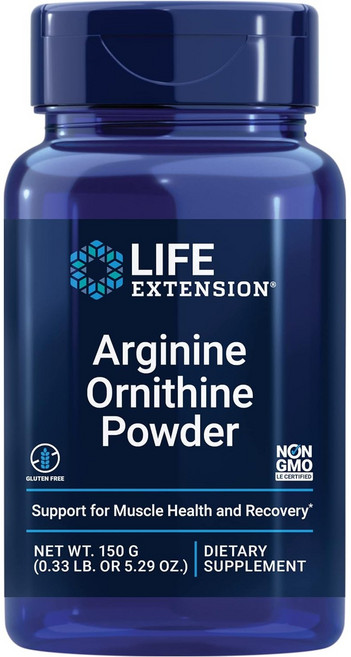라이프익스텐션 아르기닌 오르니틴 파우더 150g, 150, 1개