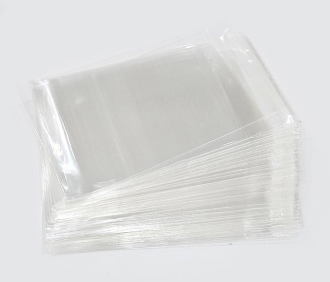 OPP 접착 투명 비닐 봉투 포토카드 슬리브 간식 쿠키 사탕 선물포장 10 x 7 cm 접착, 200매