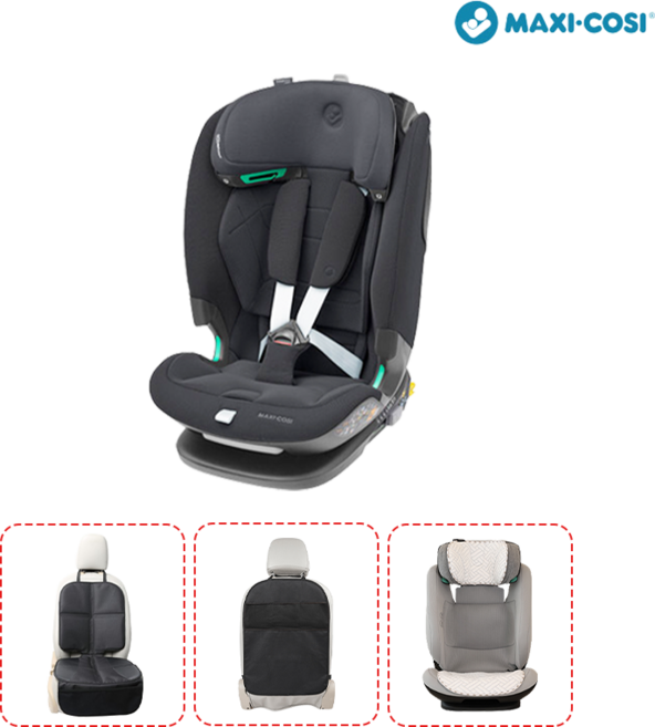 맥시코시 타이탄 프로 아이사이즈 3종 선물 I-Size 토들러 주니어 카시트 12세까지 확장형, 타이탄프로 아이사이즈(그라파이트)3종선물