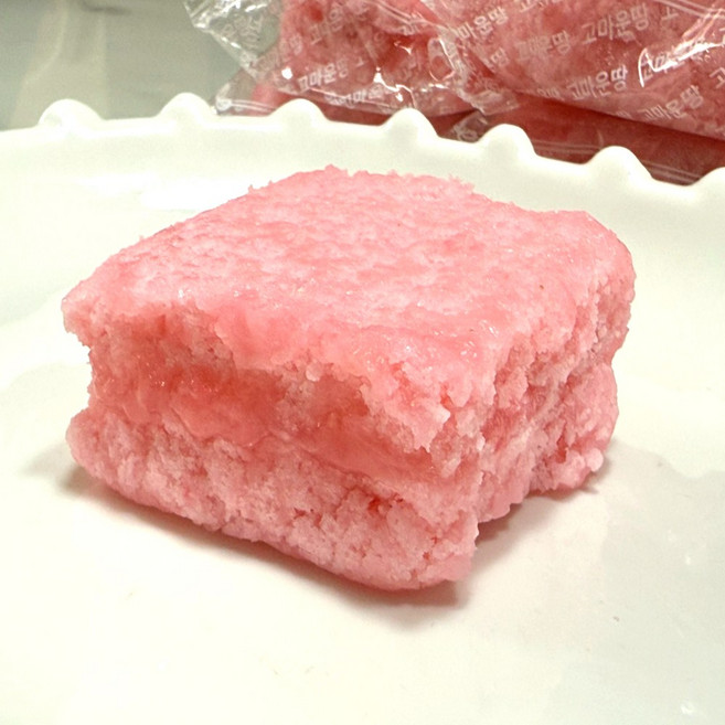 [연화당] 국내산 맵쌀로 만든 수제 딸기잼설기 / 건강한 간식 / 식사대용, 40개, 50g